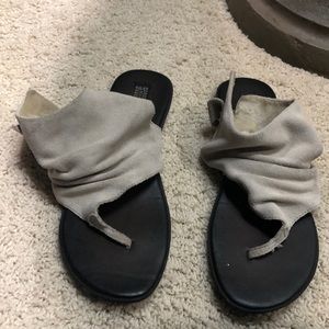 Suede Sandal